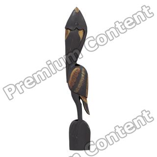 Wooden Bird Base 3D Scan